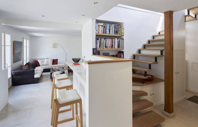 L'escalier: l'élément structurant de la maison